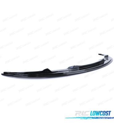 SPOILER LIP PER BMW E90 E91 08-12 PACCHETTO M NERO LUCIDO