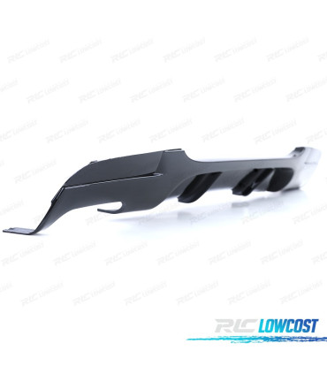 DIFFUSORE PER BMW E90 05-12 PACCHETTO M NERO LUCIDO