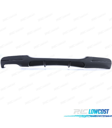 DIFFUSORE PER BMW E90 05-12 PACCHETTO M NERO LUCIDO