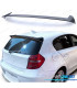 SPOILER ALARE PER BMW E81 E87 04-12 LOOK M PERFORMANCE NERO LUCIDO