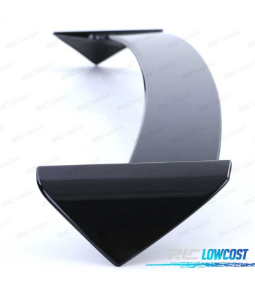 SPOILER ALARE PER BMW E81 E87 04-12 LOOK M PERFORMANCE NERO LUCIDO