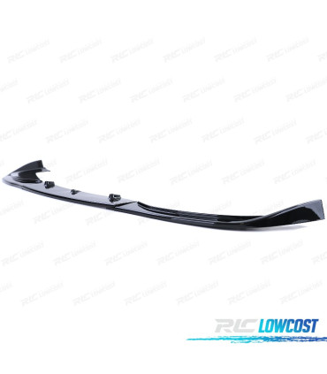 SPOILER LABBRO ANTERIORE BMW E46 COUPE LOOK M NERO LUCIDO 99-06