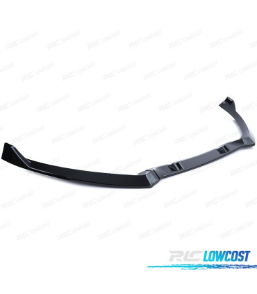 SPOILER LIP AUDI A5 8T 8F 11-17 NERO LUCIDO