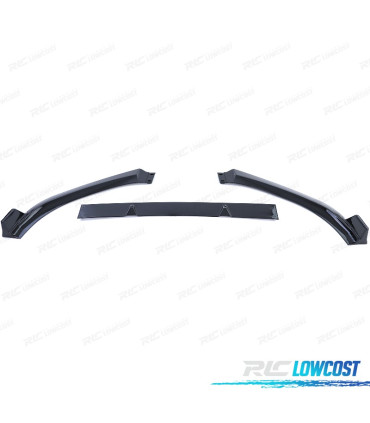 SPOILER LIP PER AUDI A5 F5 16- LOOK SLINE NERO LUCIDO