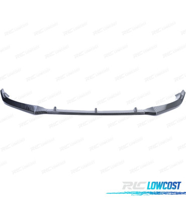 SPOILER LIP VOLKSWAGEN VW GOLF 6 5K1 08-12 IN CARBONIO
