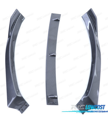 SPOILER LIP VOLKSWAGEN VW GOLF 6 5K1 08-12 IN CARBONIO