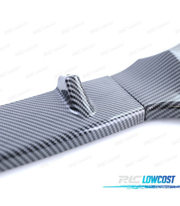 SPOILER LIP VOLKSWAGEN VW GOLF 6 5K1 08-12 IN CARBONIO