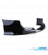 SPOILER LIP BMW E60 E61 03-10 LOOK M PERFORMANCE NERO LUCIDO