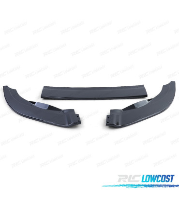 SPOILER LIP VOLKSWAGEN VW GOLF 6 09-12 LOOK R20 NERO LUCIDO