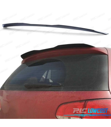 SPOILER ALARE VOLKSWAGEN VW GOLF 6 7 GTI GTD R 09-20 NERO LUCIDO