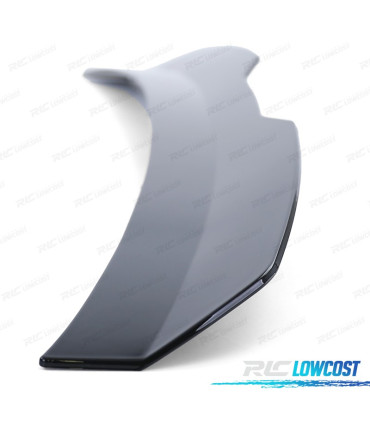 SPOILER ALETTONE PER VOLKSWAGEN VW POLO 5 6R 6C 14-17 NERO LUCIDO