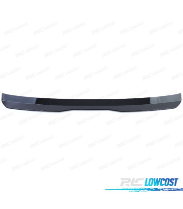 SPOILER ALETTONE PER VOLKSWAGEN VW POLO 5 6R 6C 14-17 NERO LUCIDO