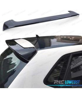 SPOILER ALARE VOLKSWAGEN VW POLO MK5 09-14 LOOK R LINE NERO LUCIDO