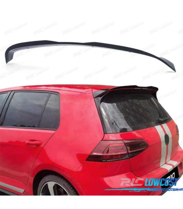 SPOILER ALARE VOLKSWAGEN VW GOLF 7 GTI 13-20 NERO LUCIDO