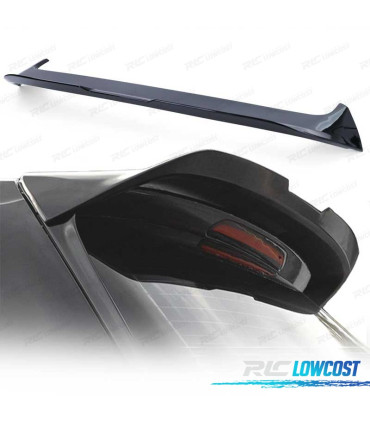 ALETTONE SPOILER VOLKSWAGEN VW GOLF 7 13-20 LOOK R-LINE NERO LUCIDO
