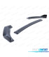 SPOILER LIP PER VOLKSWAGEN VW POLO 6 2G AW 17- NERO LUCIDO