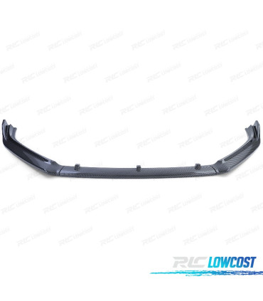 SPOILER LIP VOLKSWAGEN VW POLO 6C 14-17 CARBONIO