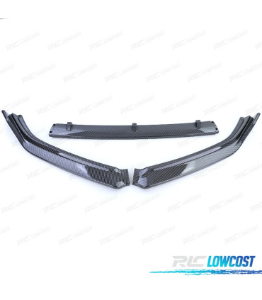 SPOILER LIP VOLKSWAGEN VW POLO 6C 14-17 CARBONIO