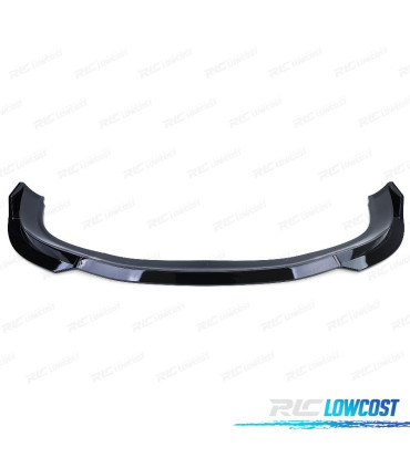 SPOILER LIP PER VOLKSWAGEN VW POLO 9N3 05-09 NERO LUCIDO