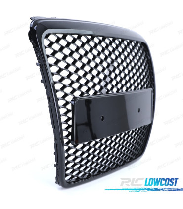 GRIGLIA AUDI A6 C6 4F 08-11 LOOK RS NERO LUCIDO