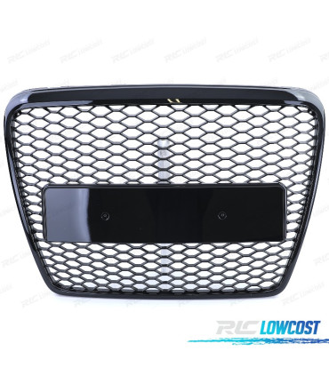 GRIGLIA AUDI A6 C6 4F 08-11 LOOK RS NERO LUCIDO
