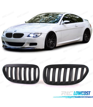 GRIGLIE PER BMW E63 E64 04-10 LOOK M NERO OPACO