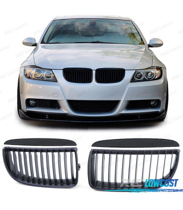 GRIGLIE PER BMW E90 E91 05-08 LOOK M NERO OPACO
