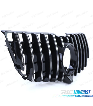 GRIGLIA PER MERCEDES GLK X204 12-15 LOOK AMG NERO CROMATO