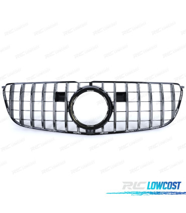 GRIGLIA MERCEDES GLS X166 15-19 LOOK AMG GT NERO CROMATO