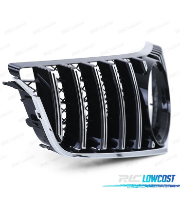 GRIGLIA MERCEDES E C207 A207 09-13 NERO CROMATO LOOK GTR