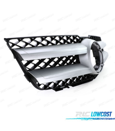 GRIGLIA MERCEDES GLK X204 08-12 LOOK AMG NERO ARGENTO