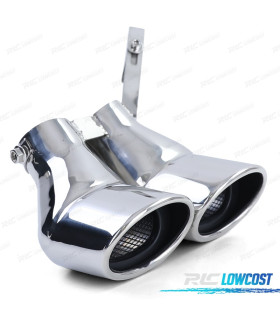 TERMINALE SCARICO MERCEDES CLASSE C W203 00-07 CROMATO