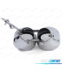 TERMINALE SCARICO MERCEDES CLASSE C W203 00-07 CROMATO