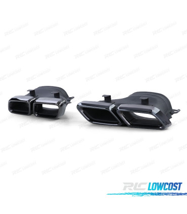 TERMINALI SCARICO MERCEDES CLASSE C W205 14-18 LOOK C63