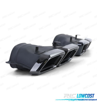 TERMINALI SCARICO MERCEDES CLASSE C W205 14-18 LOOK C63