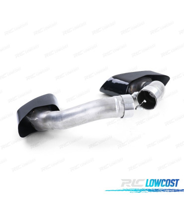 TERMINALI SCARICO BMW X6 E71 11-14 LOOK M NERO