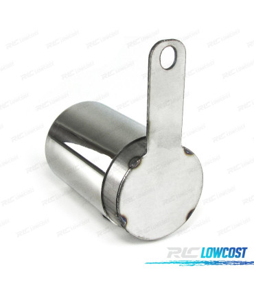 TERMINALE SCARICO POSTERIORE BMW X1 F48 14- TAPPO CIECO CROMATO