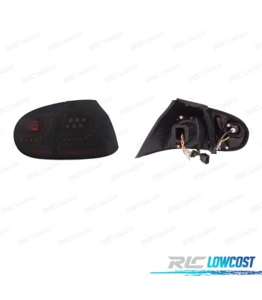 FANALI A LED VOLKSWAGEN VW GOLF 5 03-08 DINAMICI FUMÉ
