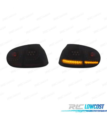FANALI A LED VOLKSWAGEN VW GOLF 5 03-08 DINAMICI FUMÉ