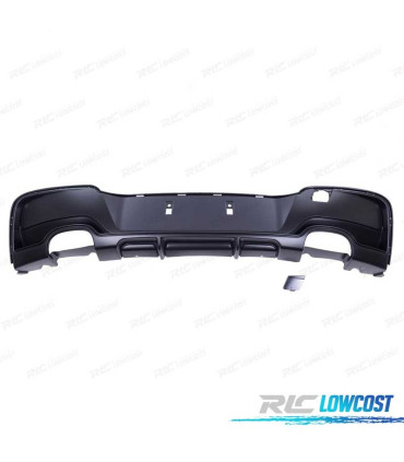 DIFFUSORE BMW F20 F21 11-15 LOOK M PERFORMANCE DOPPIE USCITE