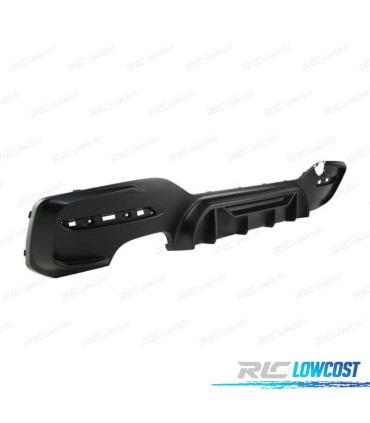 DIFFUSORE BMW F20 LCI 15- LOOK COMPETITION NERO OPACO