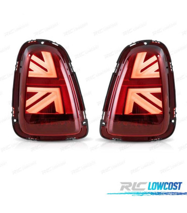 FANALI A LED MINI COOPER R56 R57 07-14 ROSSO