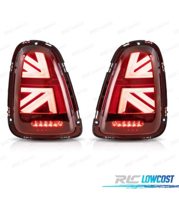 FANALI A LED MINI COOPER R56 R57 07-14 ROSSO