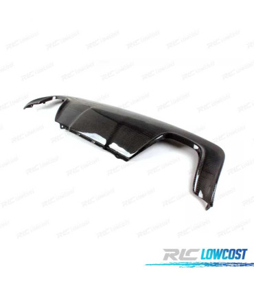 DIFFUSORE BMW E60 03-10 LOOK M DOPPIA USCITA CARBONIO