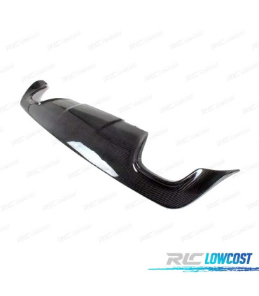 DIFFUSORE BMW E60 03-10 LOOK M DOPPIA USCITA CARBONIO