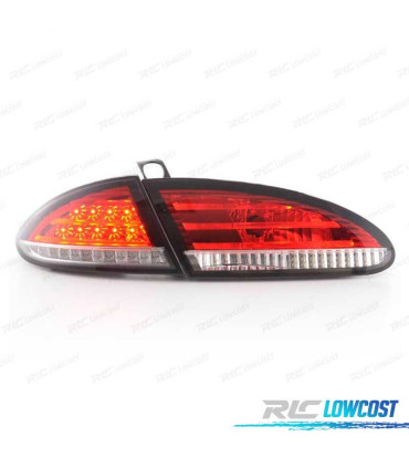 FANALI SEAT LEON 04-09 1P LED ROSSO CROMATO