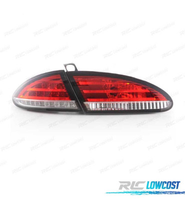 FANALI SEAT LEON 04-09 1P LED ROSSO CROMATO