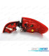 FANALI PER AUDI A3 8PA SPORTBACK 04-08 LED ROSSO CROMATO