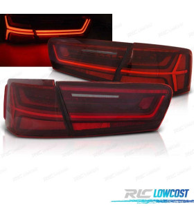 FANALI AUDI A6 C7 11-14 ROSSI CON FRECCIA A LED DINAMICA