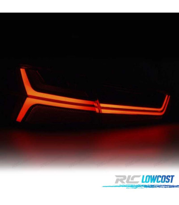 FANALI AUDI A6 C7 11-14 ROSSI CON FRECCIA A LED DINAMICA